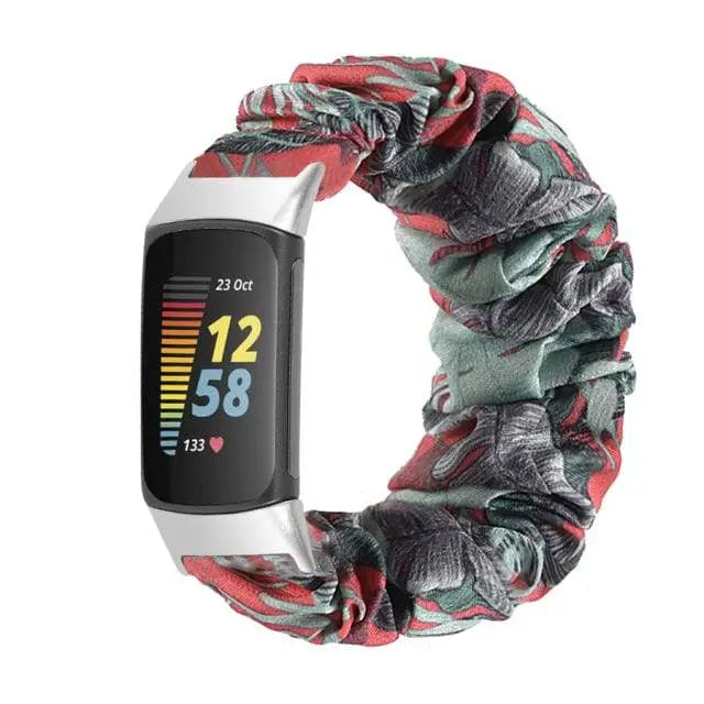 Scrunch Watch Band For Fitbit Charge 5 - Pinnacle Luxuries