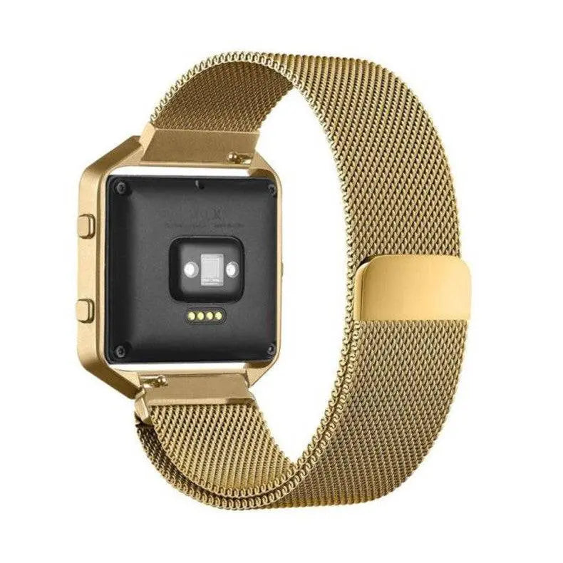 Fitbit Blaze Prestige Stainless Steel Mesh Loop Band - Pinnacle Luxuries