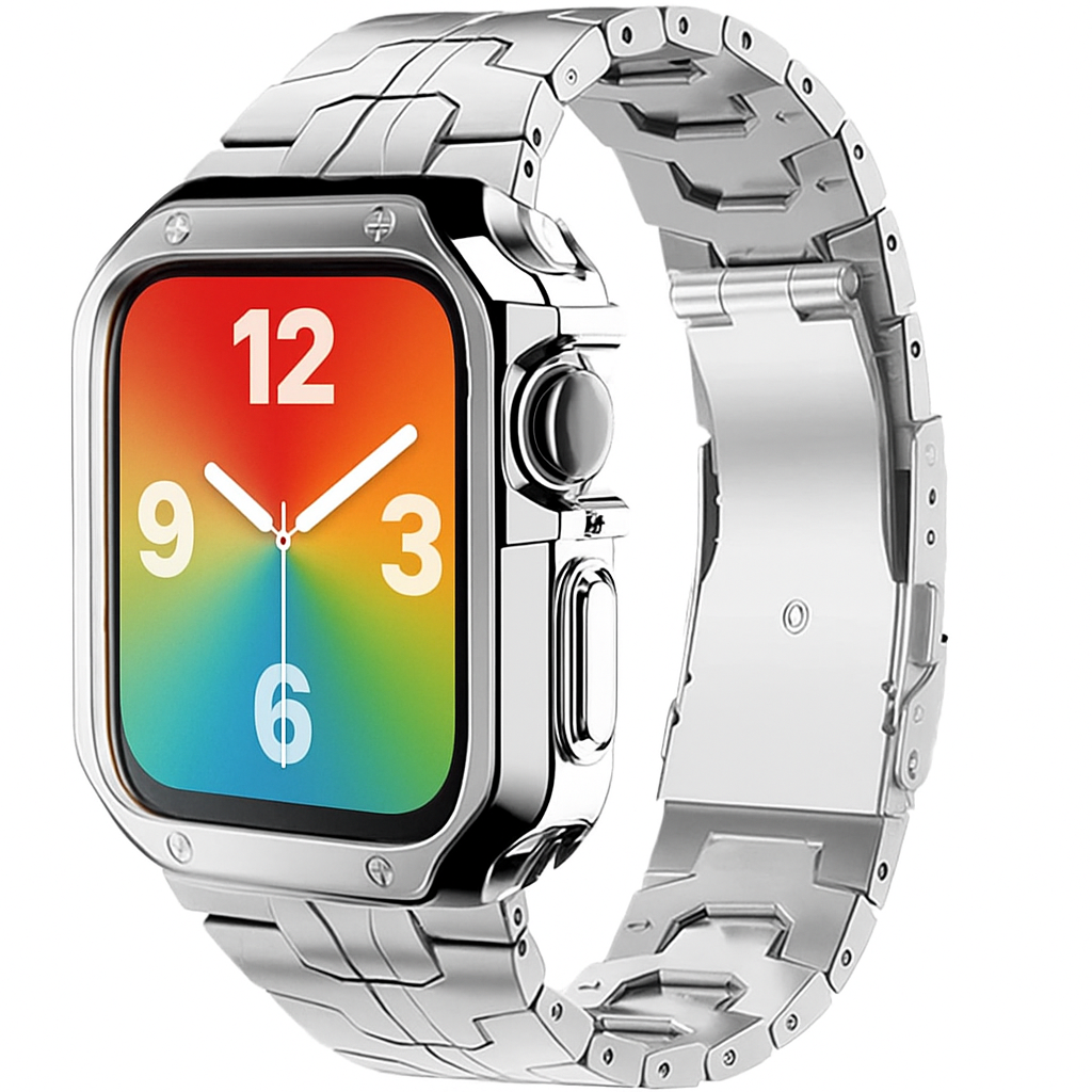 TitanEdge™ Forged in Fire Prestige Series — Titanium Band & Armor Case for Apple Watch