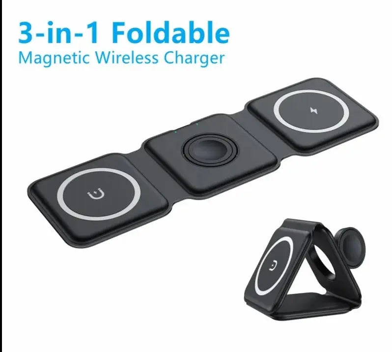 Charge Pro 3-in-1 Foldable Wireless Charging Station