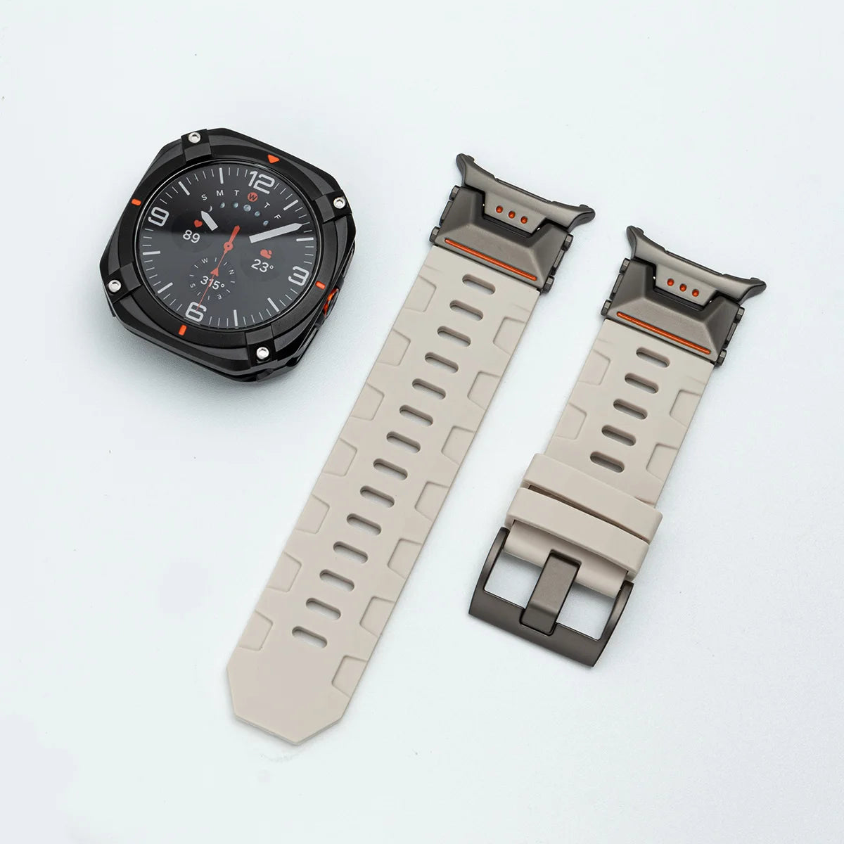 UltraSport Shield™ Silicone Band & Protective Case Set for Samsung Galaxy Watch Ultra 47mm