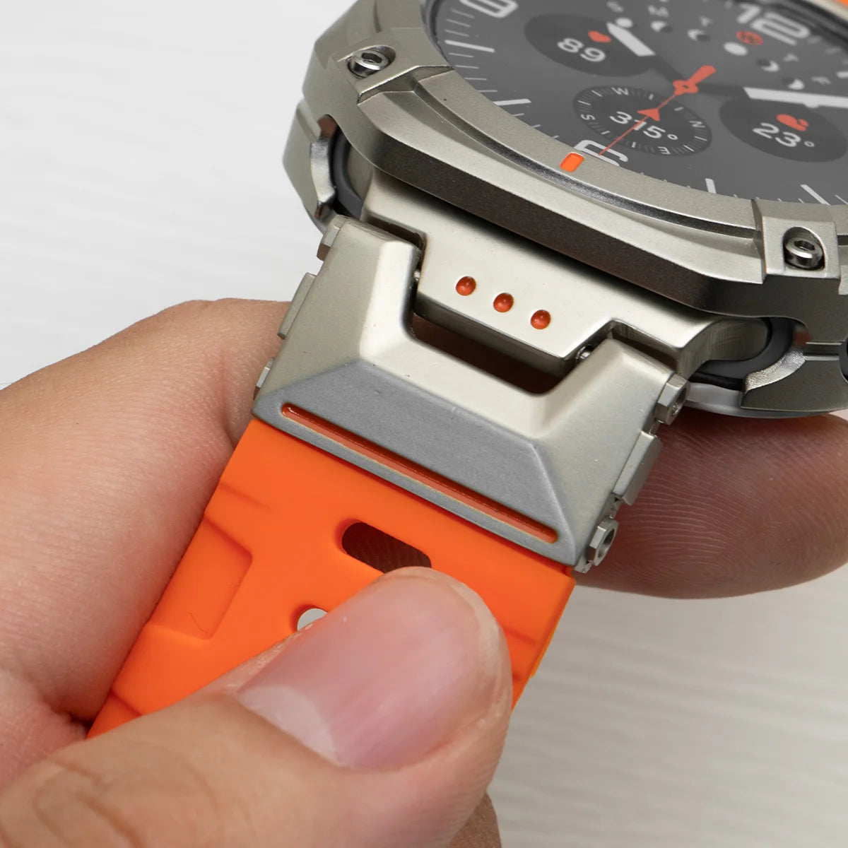 UltraSport Shield™ Silicone Band & Protective Case Set for Samsung Galaxy Watch Ultra 47mm