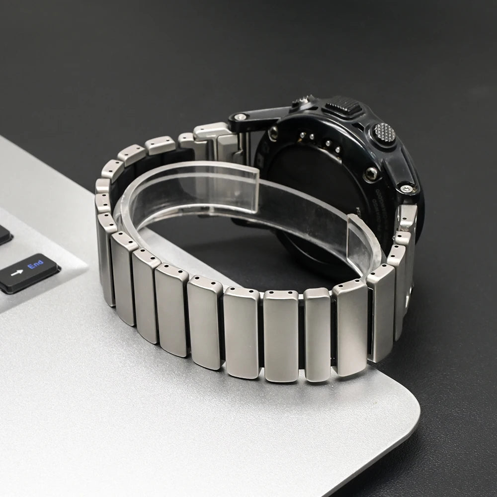 TitaniumGuard™ 26X ProLink Band for Garmin Fenix 8, 8X, 7X, Enduro 3 & Instinct 2X