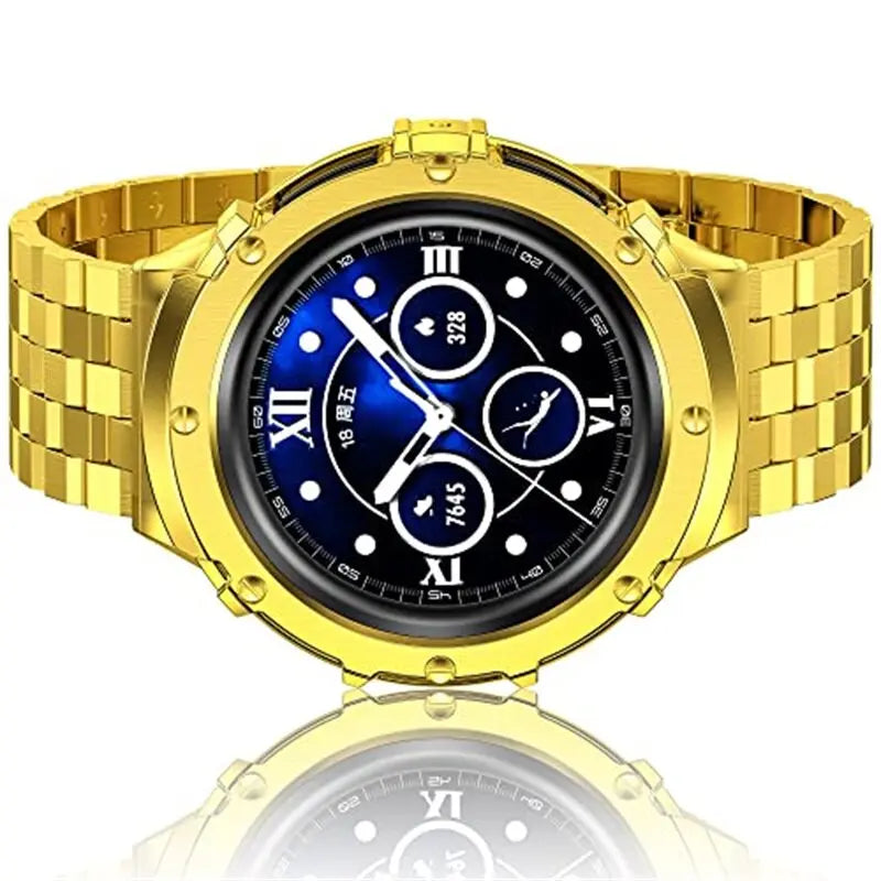LuxeSteel Stainless Steel Band and Case for Samsung Galaxy Watch 5 Pro 45mm Pinnacle Luxuries