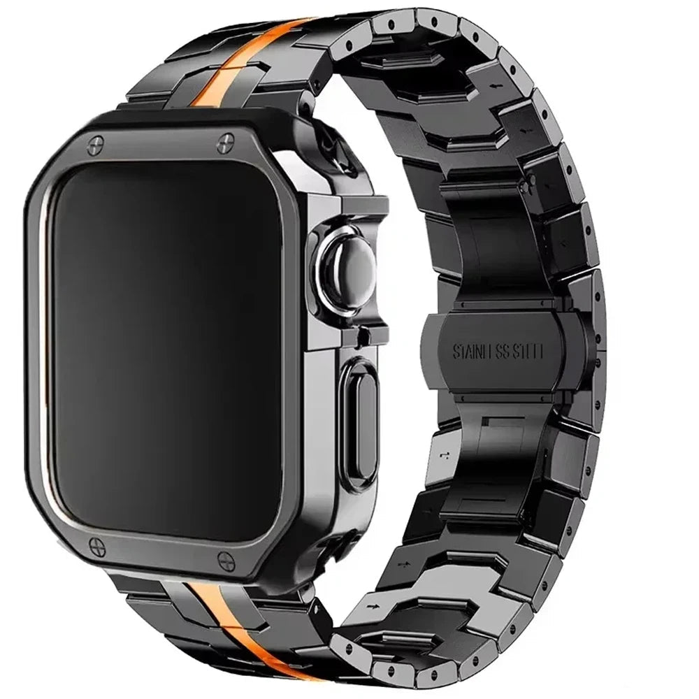 TitanEdge™ Ascend Series – Premium Titanium Band & Armor Case for Apple Watch (Ultra 3 / 2 / 1, Series 11 – 1)