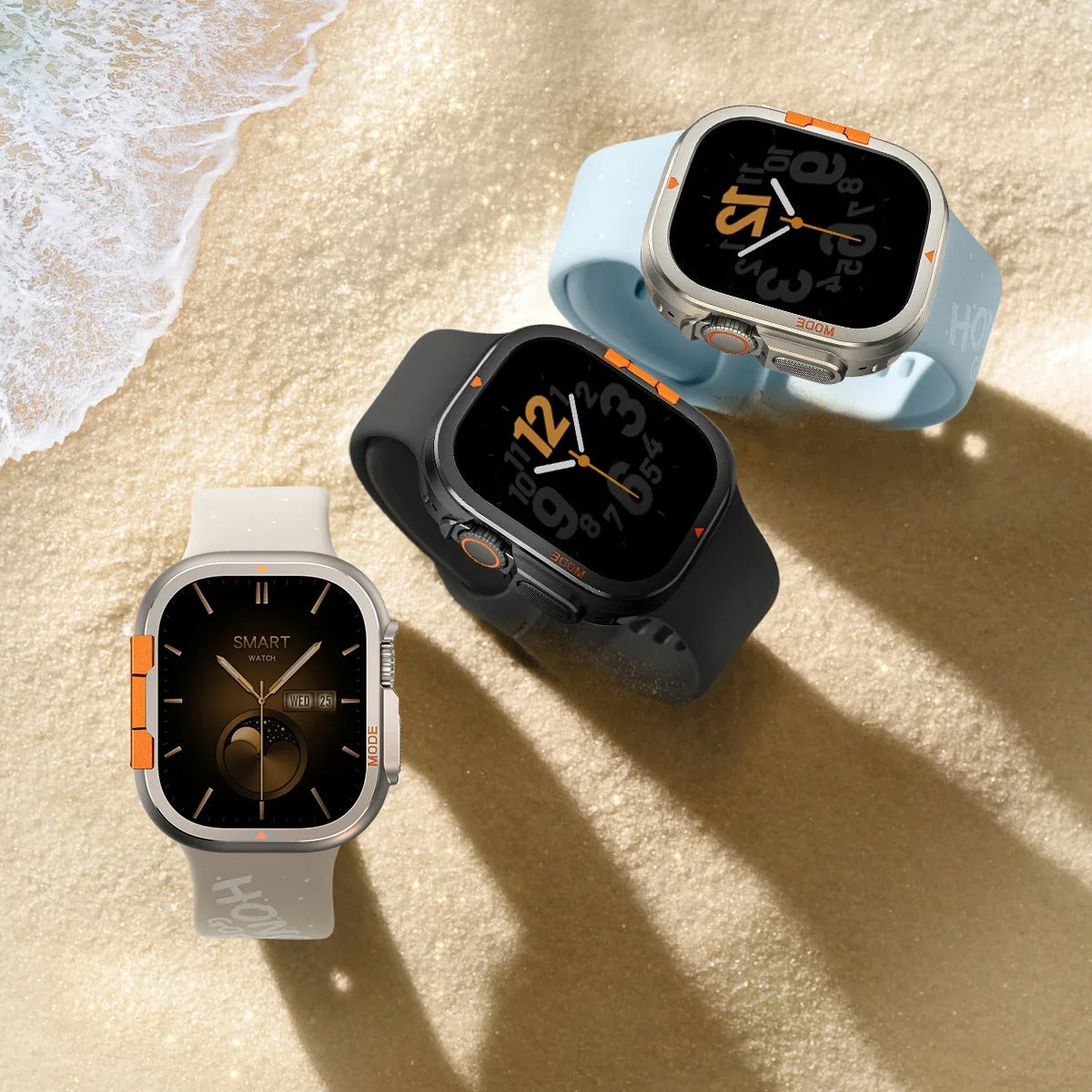 TitaniumGuard™ 360 Ultra Protective Case  For Apple Watch Ultra 1 & 2 (49mm) + Series 10 (46mm)