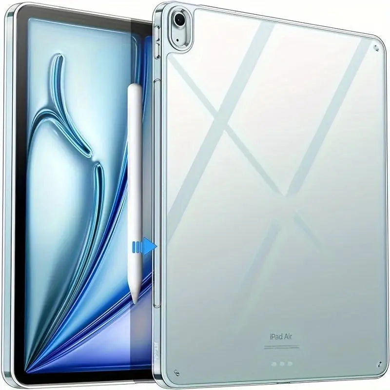 Ultra-Slim Clear Tpu Case For Ipad Air 13" M2, 11", Pro 11", And Pro 13" - Anti-Yellowing, Shockproof Protection Pinnacle Luxuries